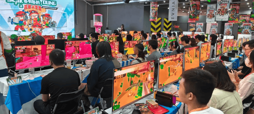 全国首届百人斯普拉遁3线下打工比赛「EVNIA魔都大型跑EX」完结撒花！