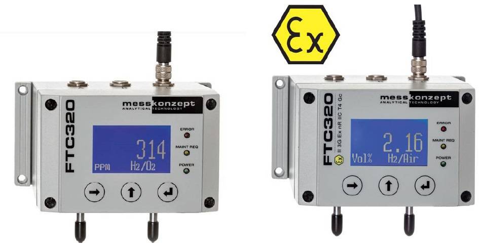 德国Messkonzept GmbH公司FTC320EX氧中氢分析仪